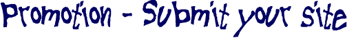 Promotion - Submit your site